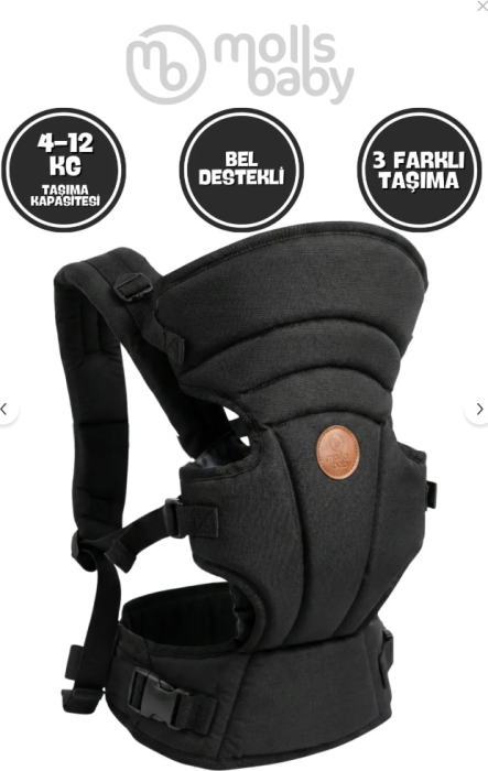 Marsupiu ergonomic, pentru bebelusi, De la 4 kg la 12 kg [2]