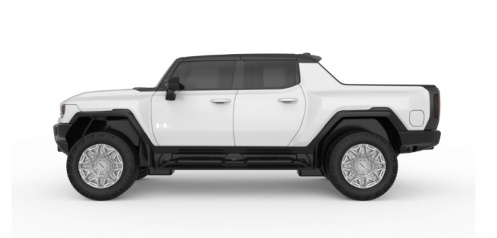 Masina Cu Telecomanda Hummer Ev Cu Scara 1 La 26 [4]