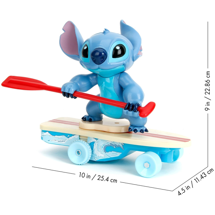 Masina Jada Toys Surfer Stitch 25 cm cu telecomanda [12]