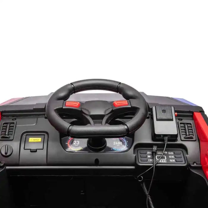 Masina pompieri cu acumulator + RC, 2 motoare, 12V, 4.5A [5]