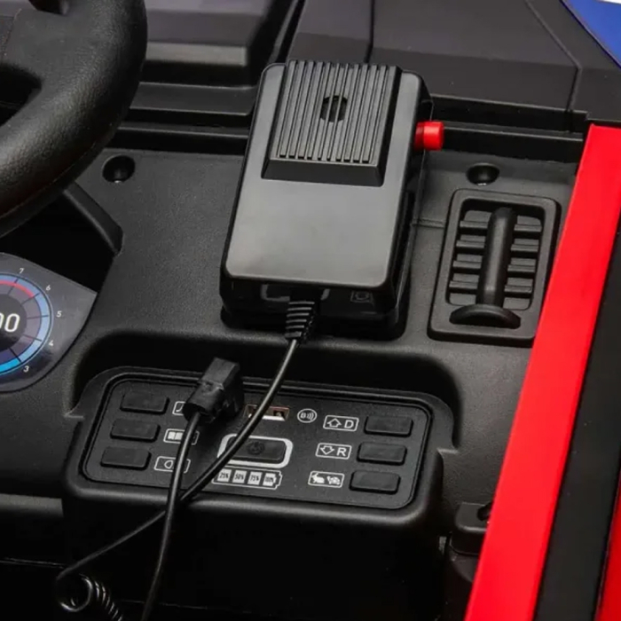 Masina pompieri cu acumulator + RC, 2 motoare, 12V, 4.5A [4]