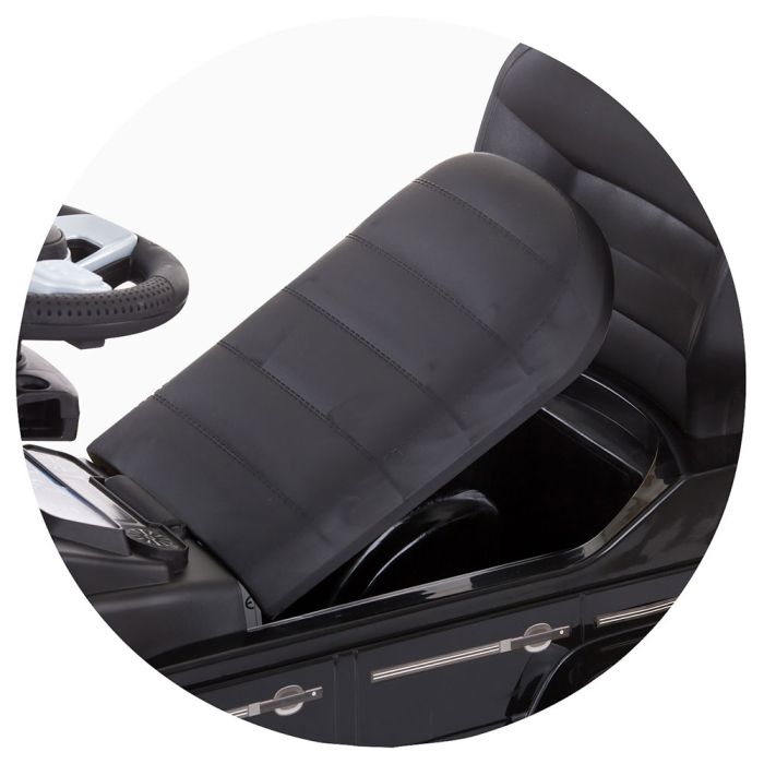 Masinuta de impins Chipolino Mercedes G350 black cu maner si copertina [3]