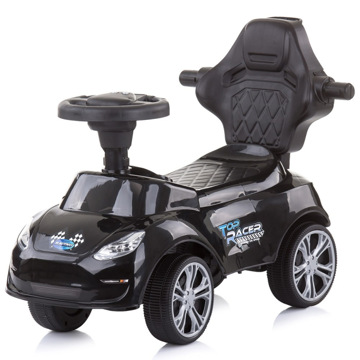 Masinuta de impins Chipolino Turbo black cu maner [2]