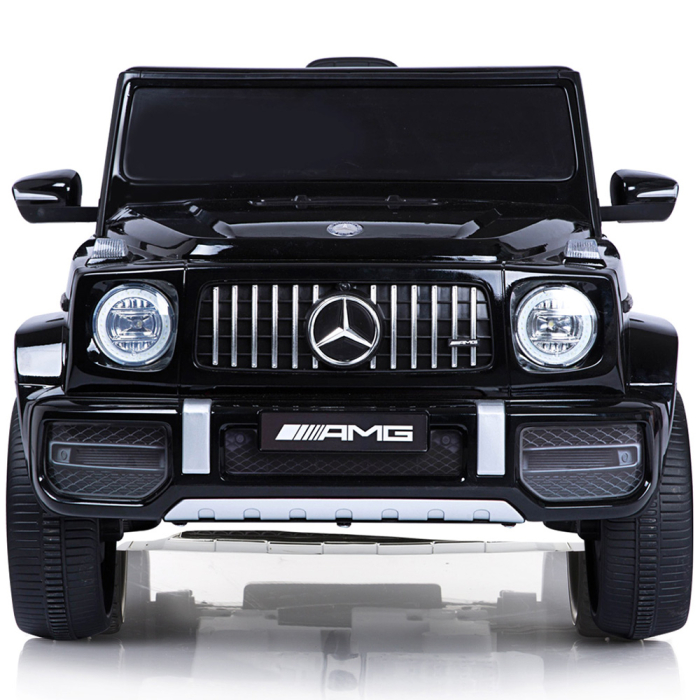 Masinuta electrica Chipolino SUV Mercedes AMG G63 cu scaun din piele si roti EVA black [3]