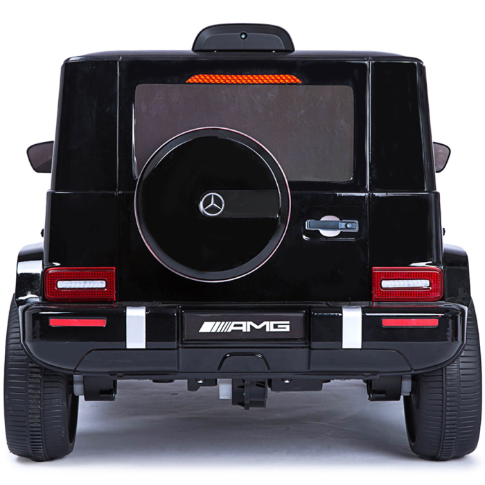 Masinuta electrica Chipolino SUV Mercedes AMG G63 cu scaun din piele si roti EVA black [8]