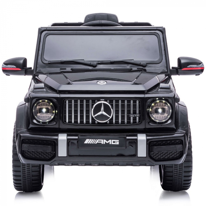 Masinuta electrica Chipolino SUV Mercedes G63 AMG cu scaun din piele si roti EVA black [3]