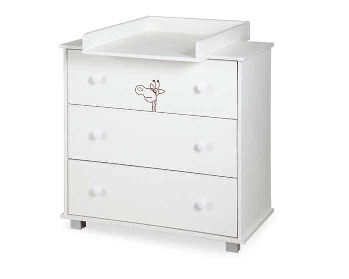 Mobilier Camera copii Si Bebelusi KLUPS SAFARI GIRAFFE Alb 2 [3]