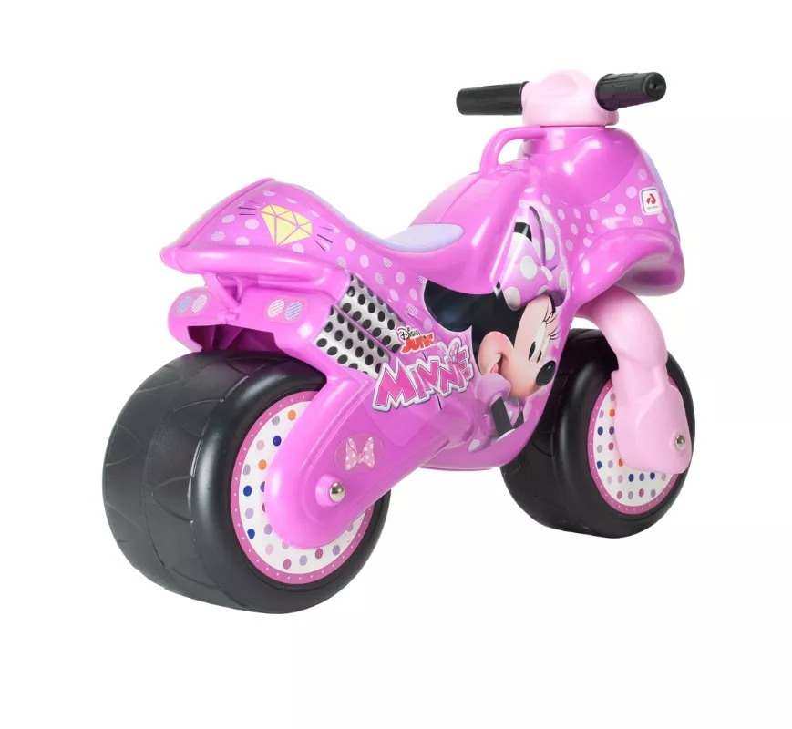 Moto Ride-on Neox fara pedale pentru copii Injusa, licenta Disney, Minnie Mouse, 18-36 luni, Roz [3]