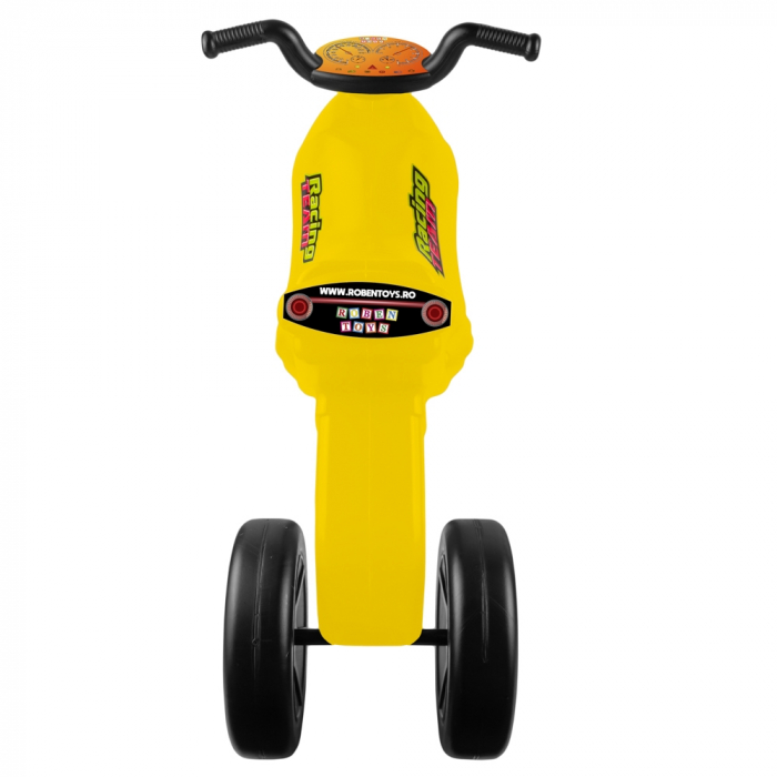 Motocicleta Fara Pedale, Produs Romanesc, Galben [3]