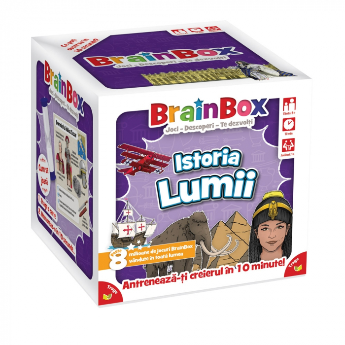 oc educativ BrainBox - Istoria lumii, Asmodee - BLACKFIRE [2]