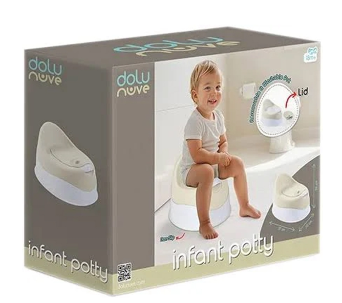 Olita cu capac, Bej, 23x29x38 cm - Dolu [2]