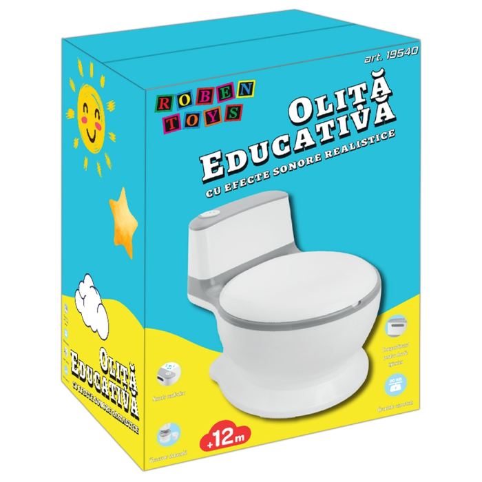 Olita educationala, cu sunet, Greutate maxima suportata 20 kg, Produs romanesc [4]