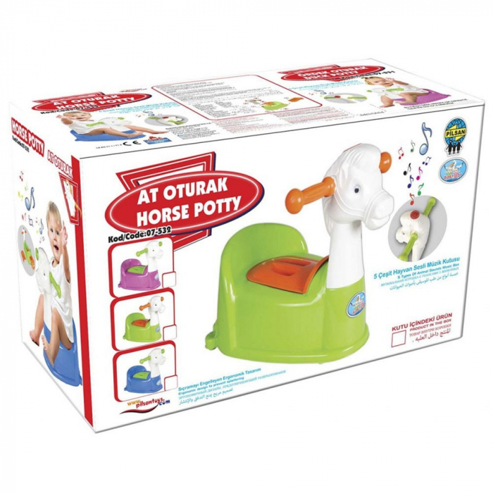 Olita pentru copii Pilsan Horse pink [2]