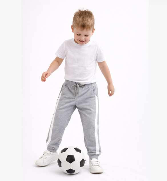 Pantaloni baieti, gri [2]