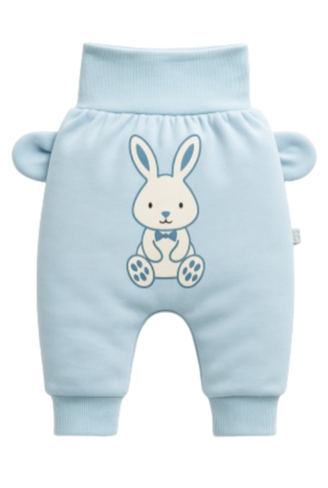 Pantaloni, pentru baietei, calitate premium, Model iepuras [1]