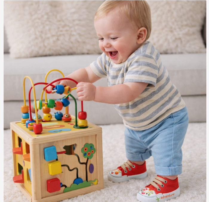 Pantofiori copii, din panza, tip basket, Rosu [2]