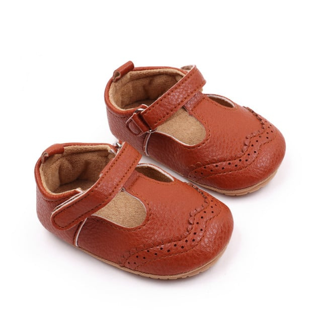 Pantofiori maro pentru fetite - Suzy [3]