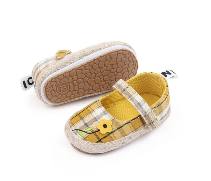 Pantofiori pentru fetite, galbeni [2]