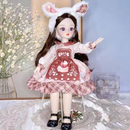 Papusa, cu articulatii mobile, Fashion Doll, Micuta bucatareasa [2]