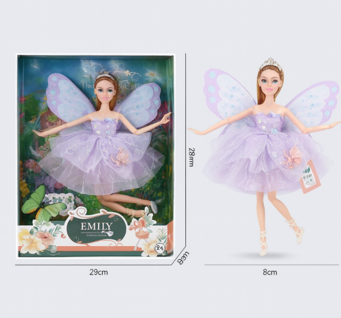 Papusa cu articulatii mobile, Zana, 29 cm [2]