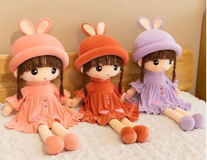 Papusa, Material textil, Dimensiune 46 cm [3]