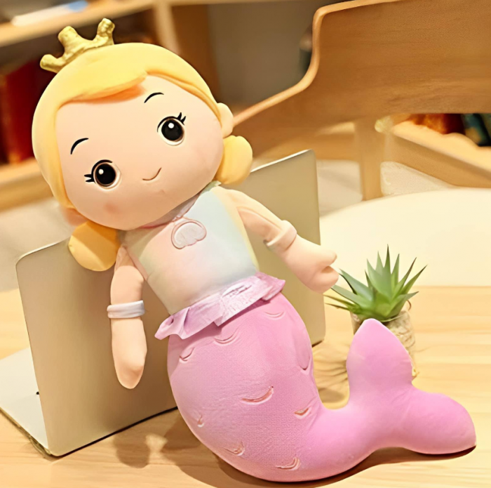 Papusa Sirena din pluş, 40 cm [2]