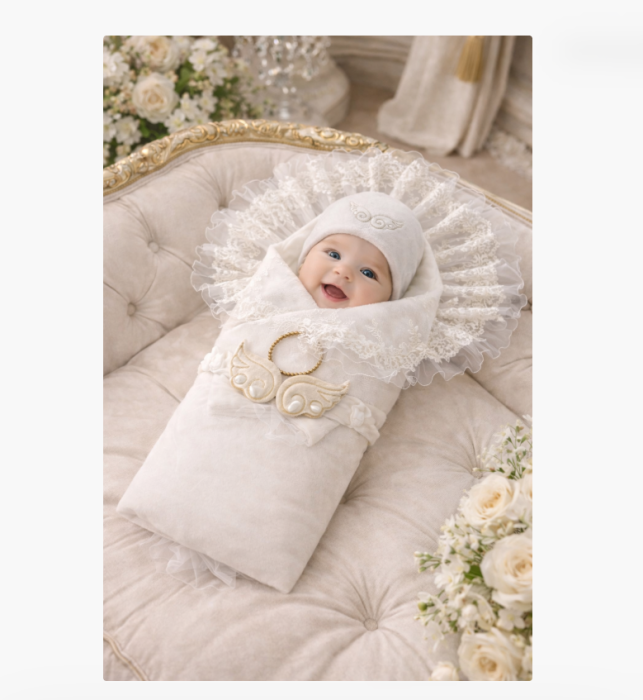 Paturica bebe, tip portbebe, Colectia Lux Aripi de Inger [3]