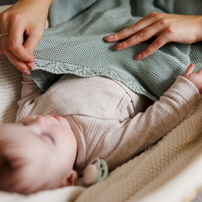 Paturica tricotata, fibre bambus, organic, verde menta [4]