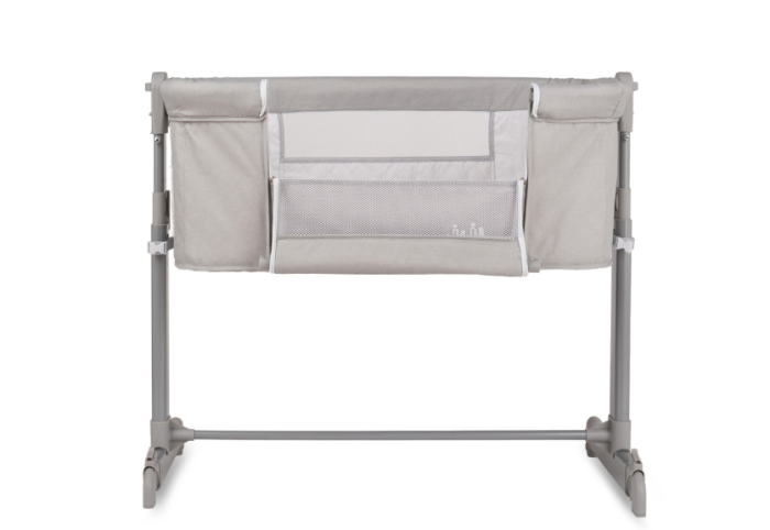Patut co-sleeper 3 in 1 pentru nou-nascuti si bebelusi Juju NearMe, 96x50 cm, 0+ luni, functie de leagan, setare unghiulara, inaltime reglabila, picioare regalbile, laterala culisanta, salteluta, husa [5]