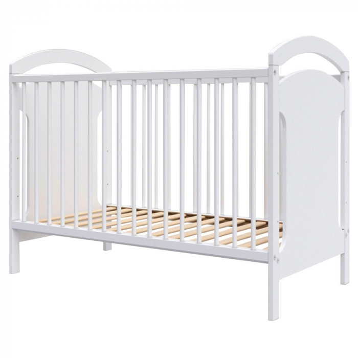 Patut copii din lemn Hubners Anita 120x60 cm alb [1]