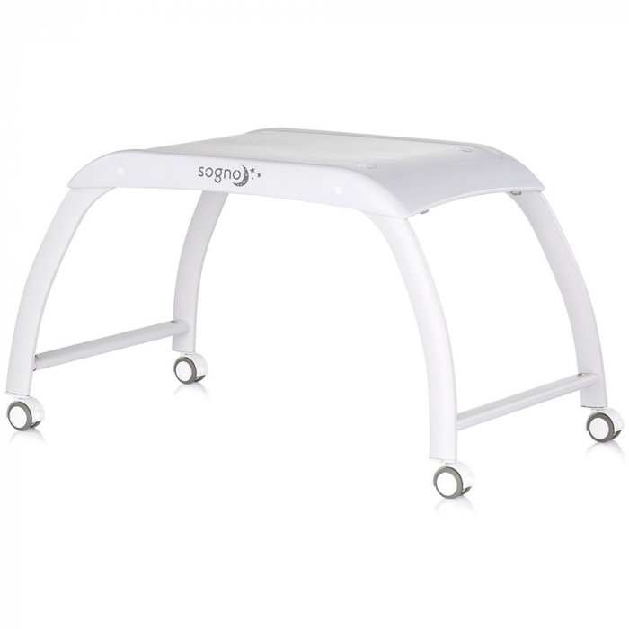 Patut cu leganare si cantar integrat Chipolino Sogno 2 in 1 grey [5]