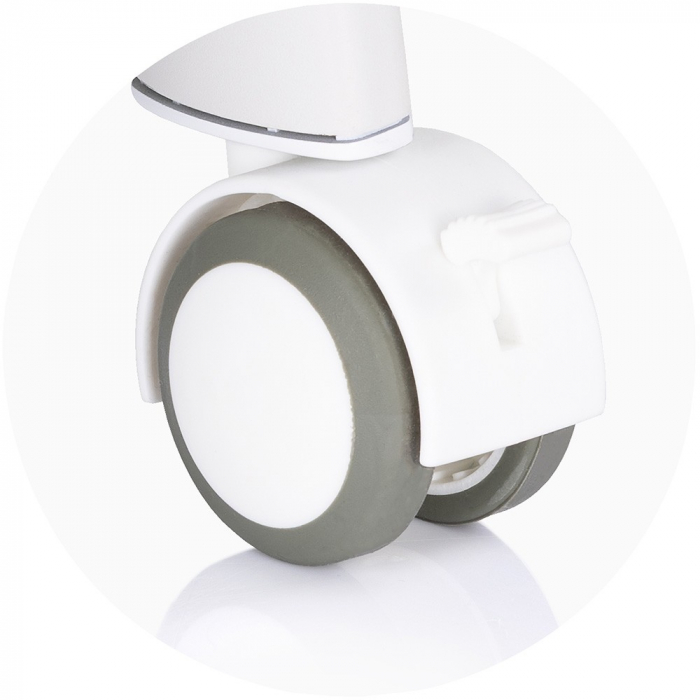 Patut cu leganare si cantar integrat Chipolino Sogno 2 in 1 grey [11]