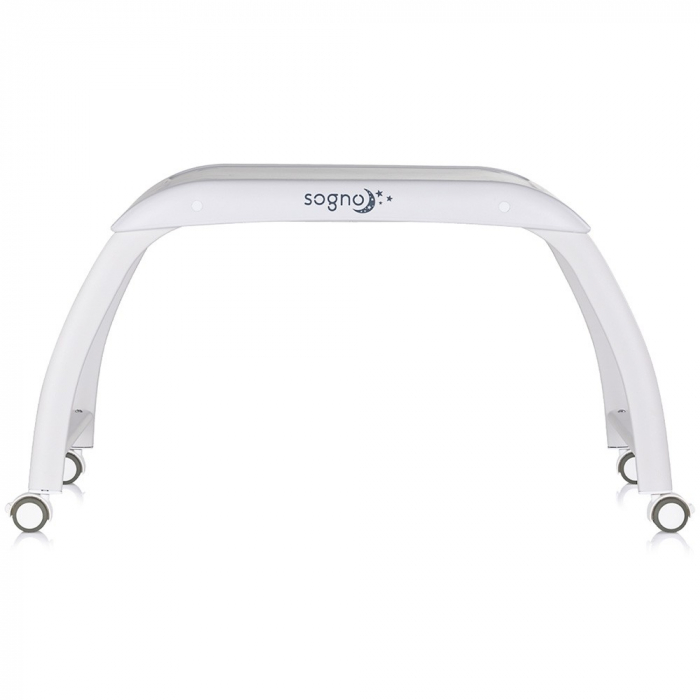 Patut cu leganare si cantar integrat Chipolino Sogno 2 in 1 grey [6]