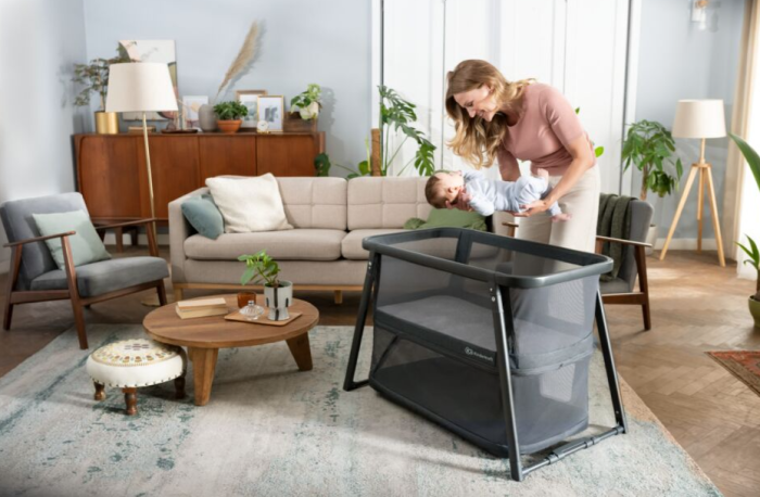 Patut De Calatorie Kinderkraft Sofi Plus, 4 In 1, Grey [5]