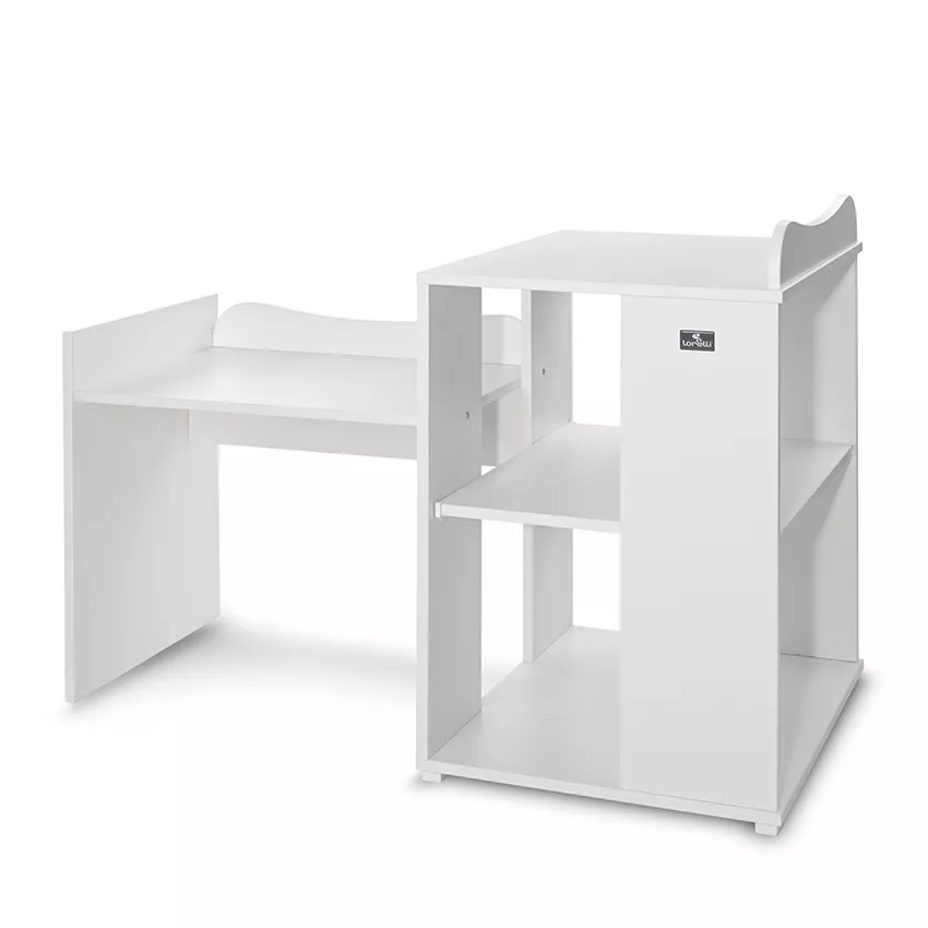 Patut modular multifunctional, 5 confirgurari diferite, 190 x 72 cm, Multi, White [11]