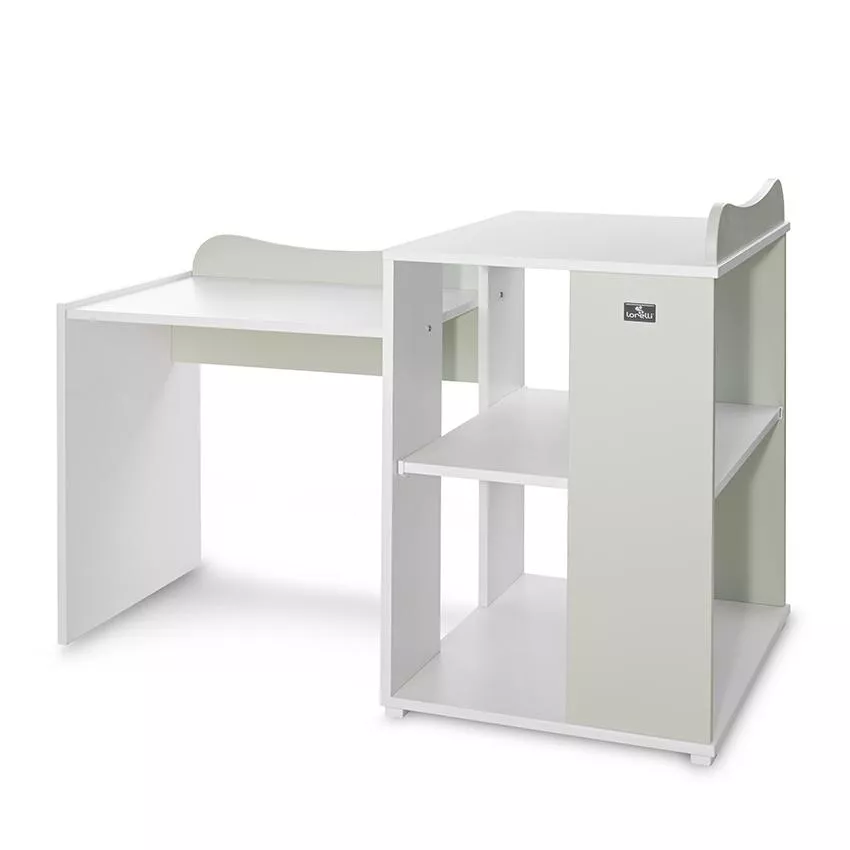 Patut modular multifunctional, 5 confirgurari diferite, 190 x 72 cm, Multi, White Milky Green [12]