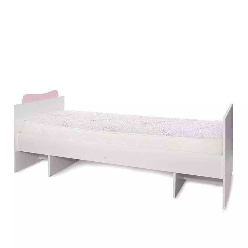 Patut modular multifunctional, 5 confirgurari diferite, 190 x 72 cm, Multi, White Orchid Pink [17]