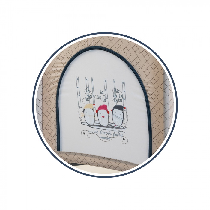 PATUT PLIABIL BEBE ROYAL LITTLE FRIEND ALBASTRU [9]