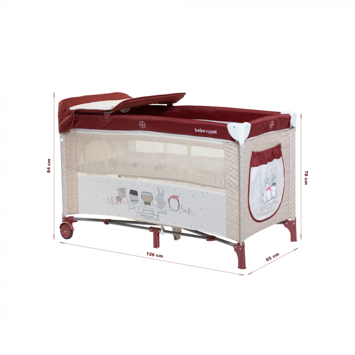 PATUT PLIABIL BEBE ROYAL LITTLE FRIENDS GRENA [5]