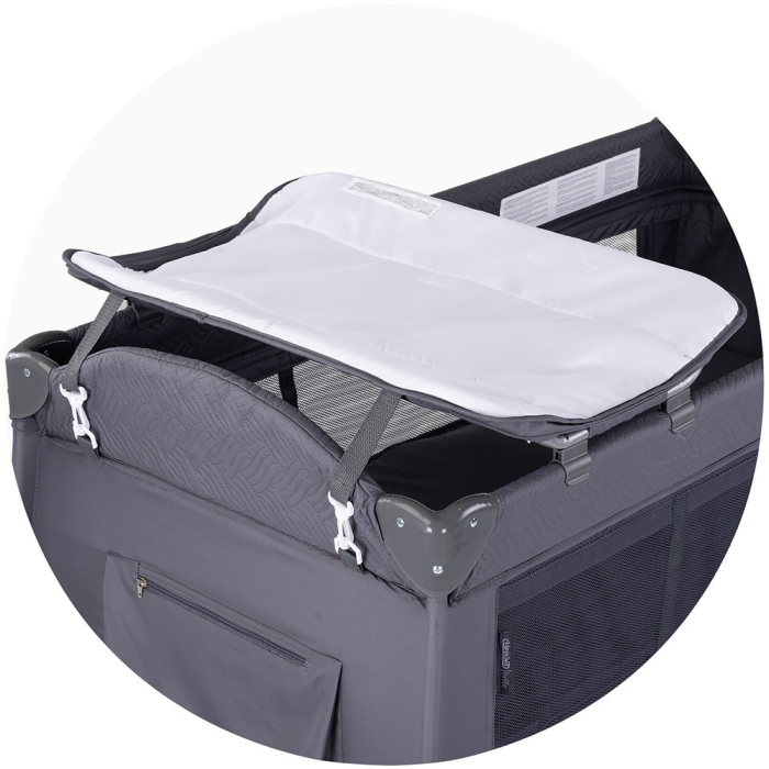 Patut pliabil Chipolino Bella anthracite [3]