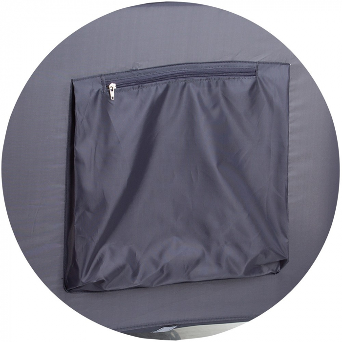 Patut pliabil cu saltea de infasat Chipolino Luna granite [7]