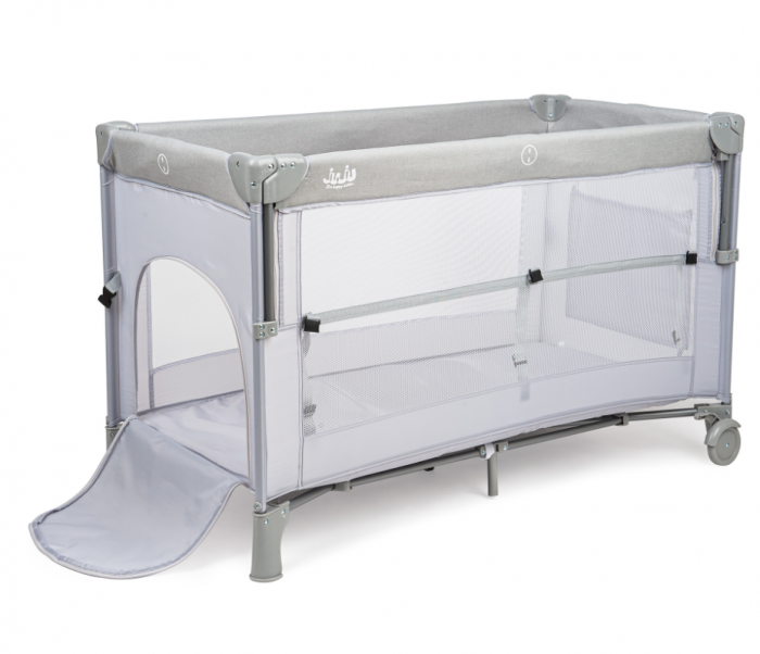 Patut pliant 2 nivele Juju DreamyCloud, Grey [12]