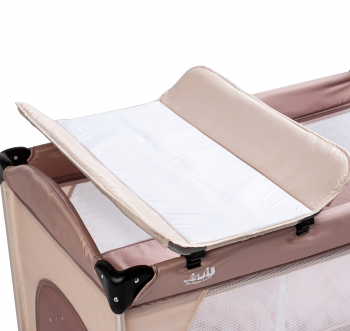 Patut pliant 2 niveluri Juju Sleepy Baby, Sweet Dreams [5]