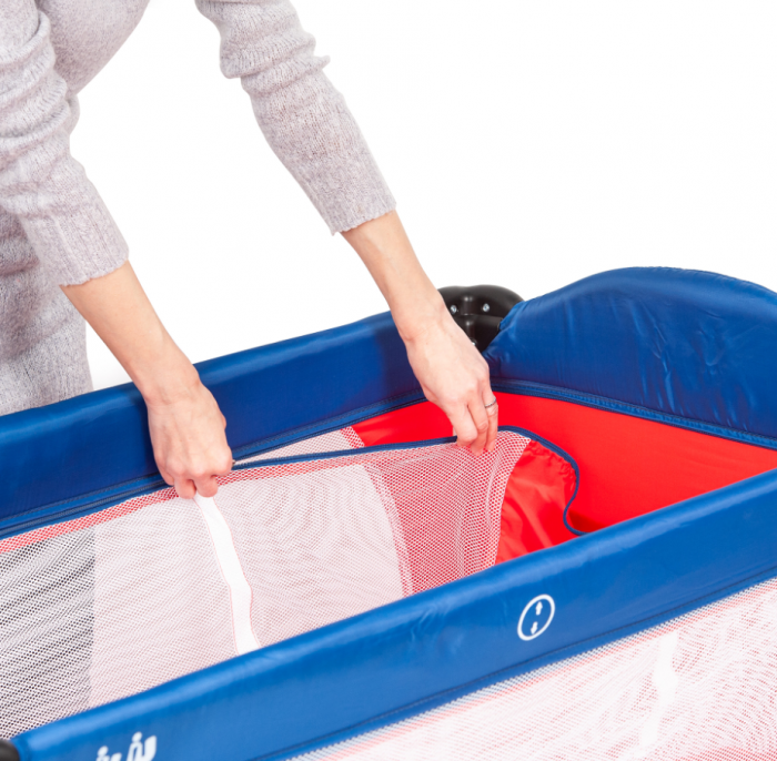 Patut pliant 2 niveluri Juju Sleepy Baby, Unicorn [5]