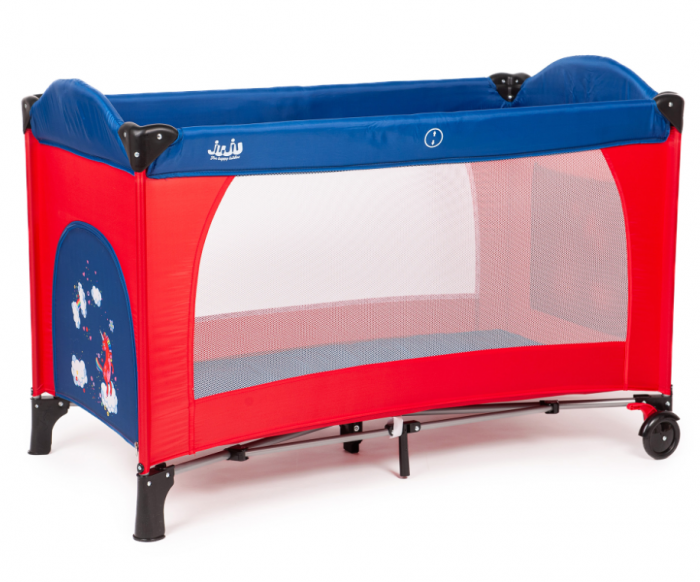 Patut pliant 2 niveluri Juju Sleepy Baby, Unicorn [3]