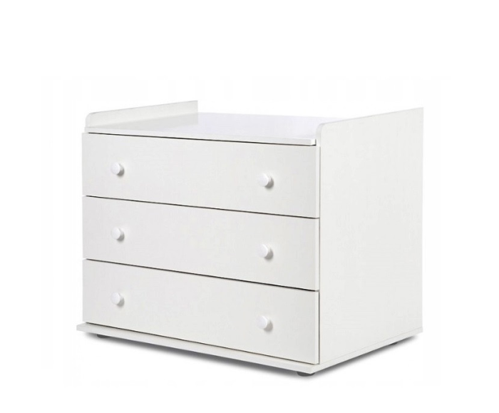 Patut Transformabil Pentru copii Klups KOMPAKT Alb [2]