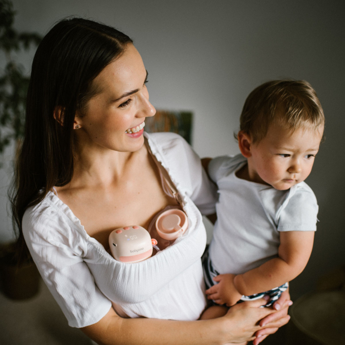 Pompa electrica de san dubla maini libere Babyono [14]