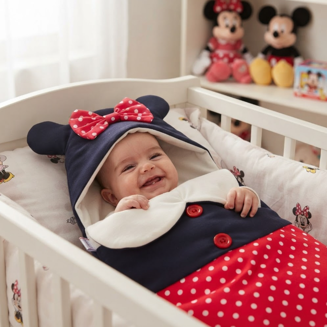 Portbebe pentru bebeluși – confort, protecție și design adorabil Minnie [3]