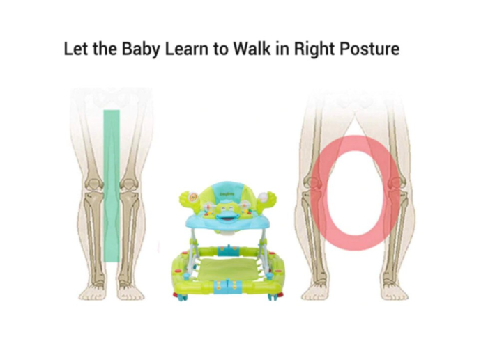 Premergator Bubu-Still, 3 in 1, Functie de balansoar, verde [5]