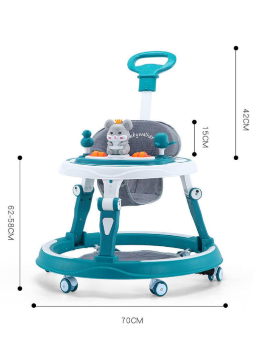 Premergator, Bubu-Still®, 3 in 1, roti din silicon, muzical, Cu control parental, +6 luni [4]